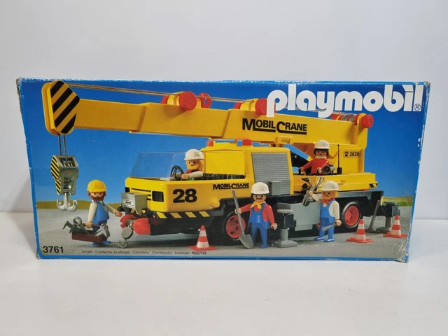 Playmobil Grua ConstrucciÃ³n PLAYMOBIL 3761 ANTIGUA Grua
