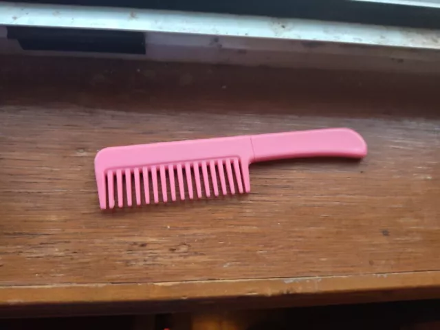 Pink Comb With Secret Letter Opener