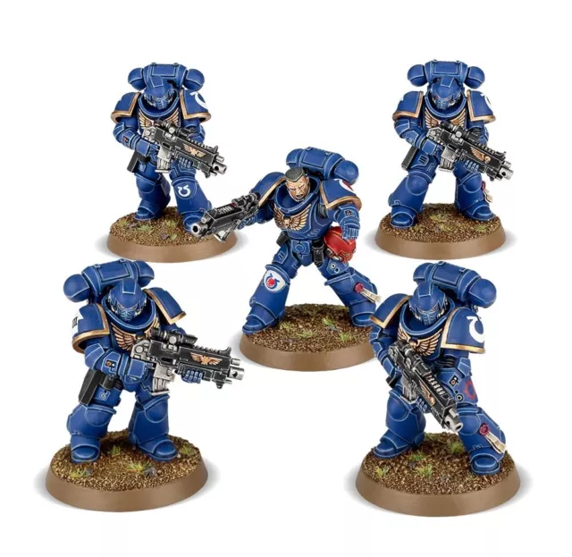 Warhammer 40k - Dark Imperium - Primaris Space Marines - 5x Intercessors