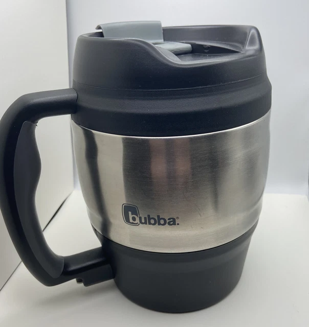 Big Bubba Classic Insulated Mug 52 Oz Polyurethane Travel Coffee Black Keg Shape 3