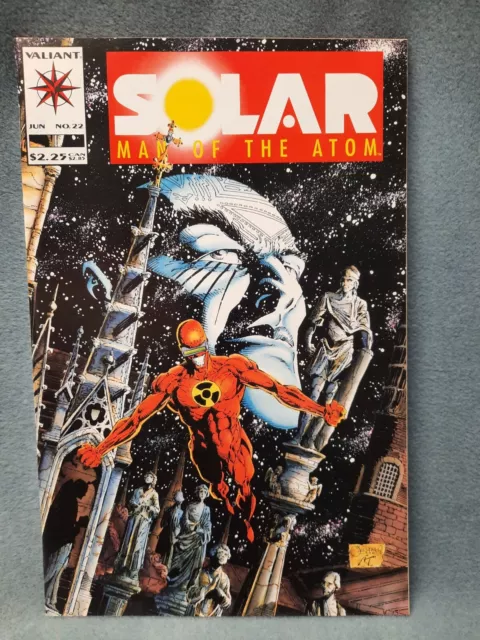 Vintage Comic Book Solar Man Of The Atom Vol 1 No 22 June 1993 Valiant Comics NM