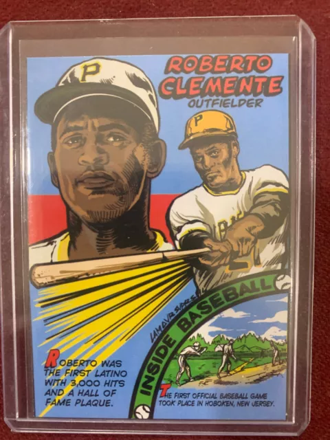 Roberto Clemente 2023 Topps Archives 79 Comics Insert