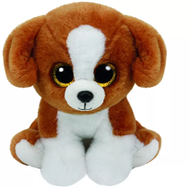 Beanie Boos Glubschi Ty Plüsch Original Snicky Hund 30cm Große Augen Groß