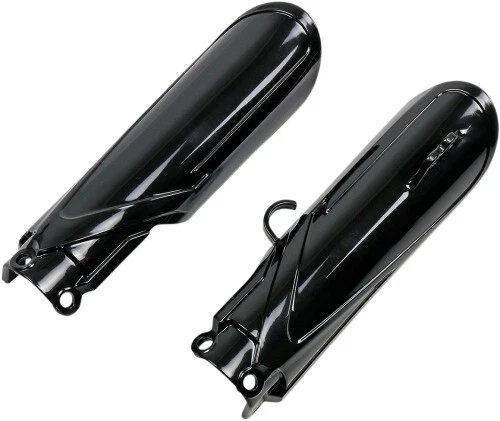 UFO Plastics YA04870-001 Fork Slide Protectors - Black YA04870001 10-0154
