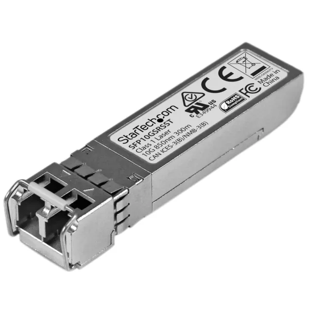 Convertisseur de Média Fibre Gigabit Ethernet 10/100/1000M RJ45 vers 1000M  SFP jusqu'à 20 km avec un Sdaptateur Secteur Européen (l'émetteur-récepteur  SFP est inclus) : : Informatique