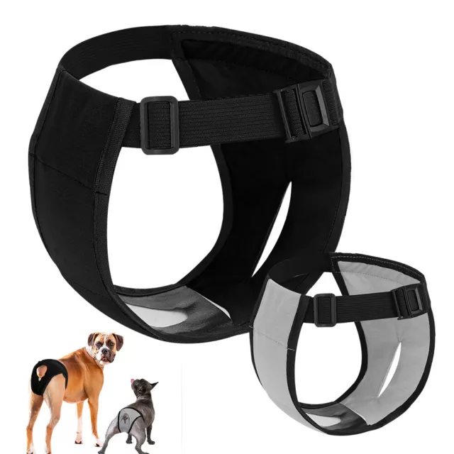 Hunde Schutzhose Läufigkeitshose Hygienehose Waschbare Windel S-XXL Gr. Hunde