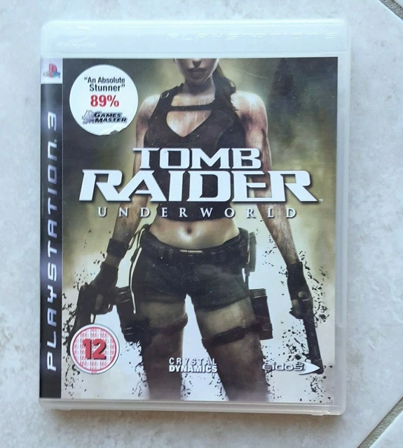 Jeu PS3 Tomb Raider Underworld - Version Complète Avec Boîte Et Notice, En Très Bon état