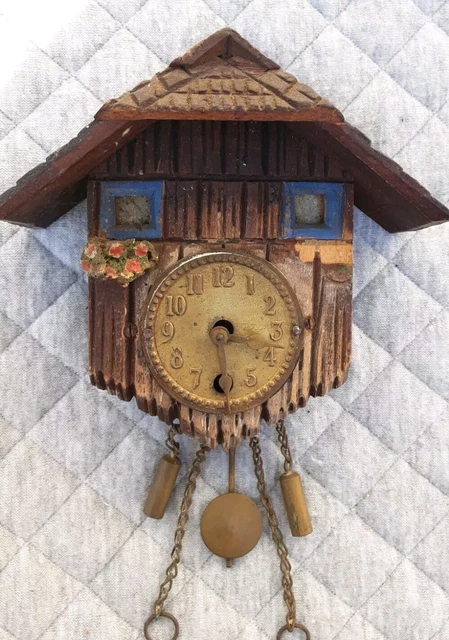 Watris Veiyi Kuckucksuhr Modern - Blaue Wanduhr Mit Vogelstimmen & Lautlosem Werk