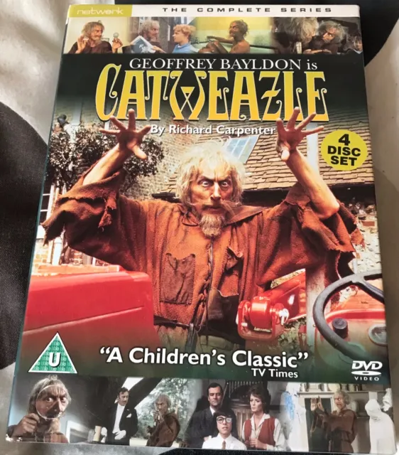 Catweazle Dvd The Complete Series 1 And 2 Box Set Oop Rare Classic 1970S Comedy