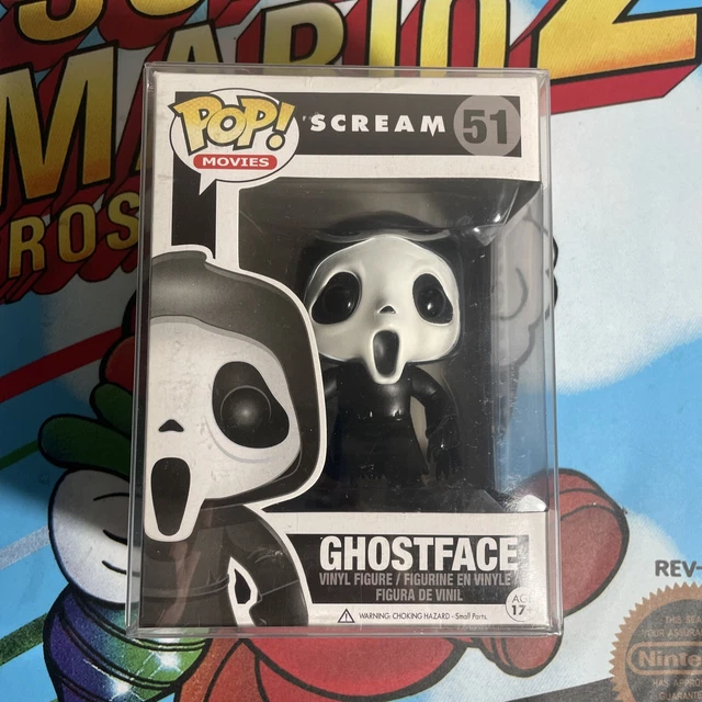 Funko Pop! Scream Ghost Face #51 Rare Vaulted Retired OG One Word W/Pop Armor