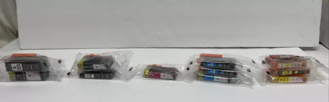 Lot 11  Compatible Ink  PGI-225 CLI-226 Ink For Canon PIXMA MG5120 MG5220 MG5320