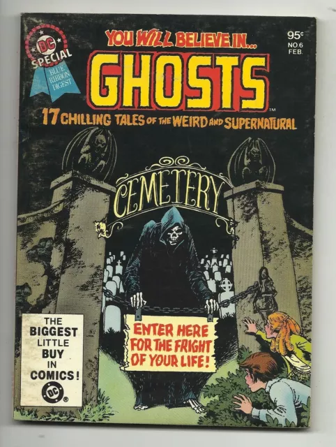 DC Special Blue Ribbon Digest #6 - GHOSTS - Phantom Stranger - Dr. 13 - FN 6.0