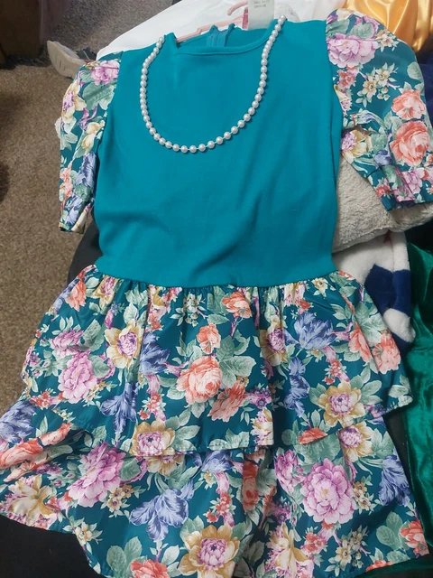 Vintage ALLISON ANN Girls  Dress  SIZE 8