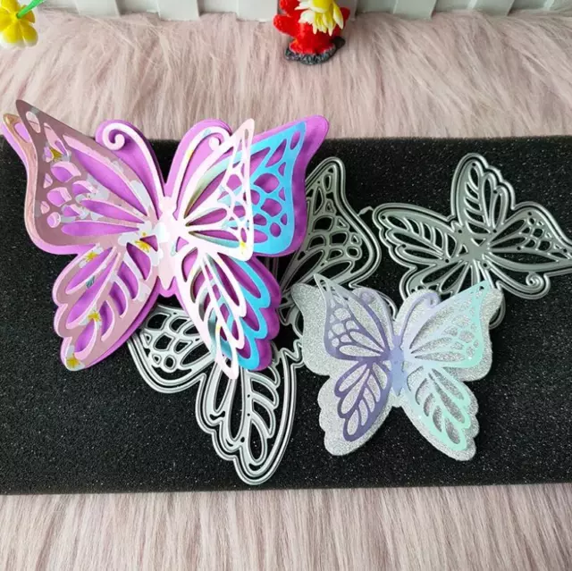 Butterfly Metal Cutting Dies Scrapbooking Paper Cards Crafts Embossing Stencils