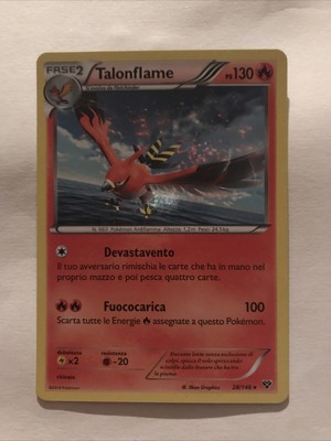 Pokemon Talonflame Xy 28 146 Holo Ita No Charizard Shining Eur 2 Picclick It