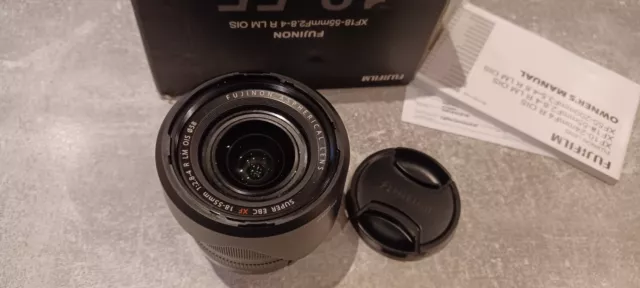 Fujifilm XF 18-55mm f2.8-4 R LM OIS Fuji Fujinon Mirrorless Lens With Hood