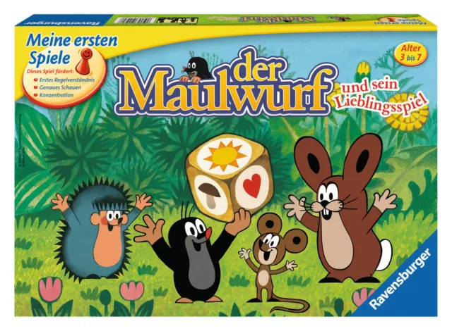 Ravensburger Meine ersten Spiele Suchspiel Der Maulwurf Lieblingsspiel 21570