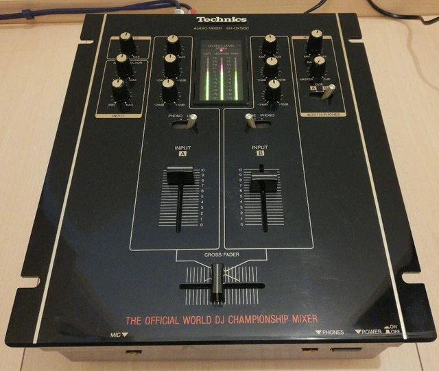 TECHNICS SHDJ1200 WORLD DJ Championship DJ Mixer Analog Black Japan