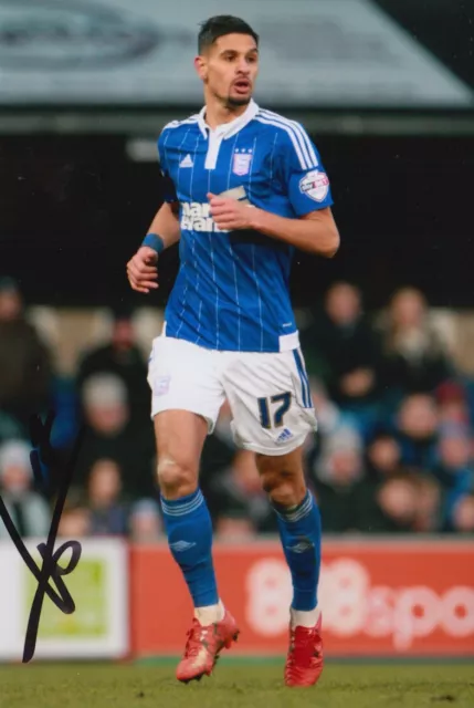 Ipswich Town Hand Signed Kevin Bru 6X4 Photo.