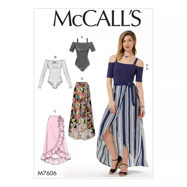 McCalls Sewing Pattern 7606 Women ZZ (LRG-XLG-XXL)