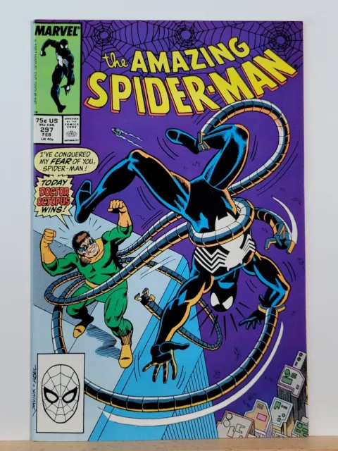 Amazing Spider-Man #297 (Nm-) 1988 Doctor Octopus Cover & Appearance! Copper Age