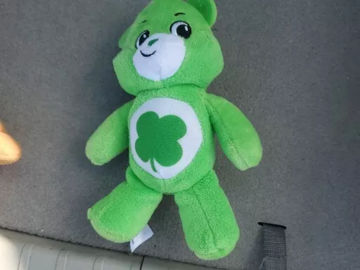9" Care Bears Good Luck Bear Green Lucky 2020 Plush Stuffed Animal Doll Toy