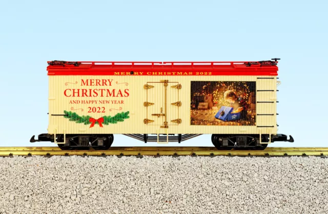 A Estrenar Vagón de Navidad 2022 USA Trains "Merry Christmas" R13040