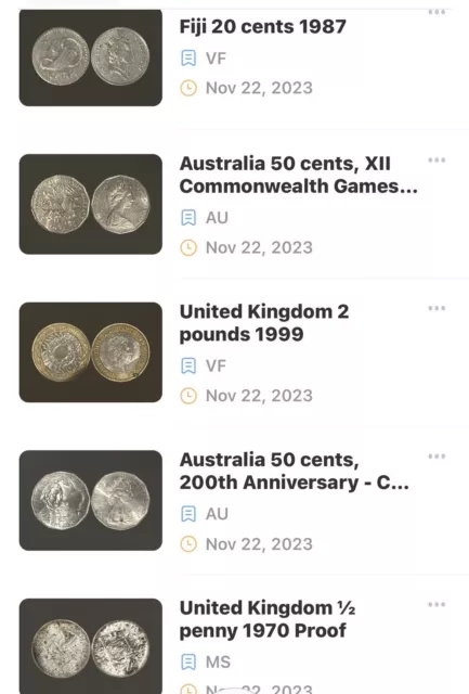 Australian Coins Bulk Lot Florins Shillings Sixpence Three Pence  Mixed Dates