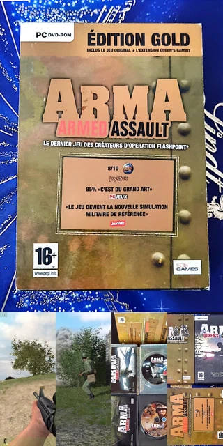 JEU PC ARMA Armed Assault Edition Gold 2 CD - Complet EUR 12,00.