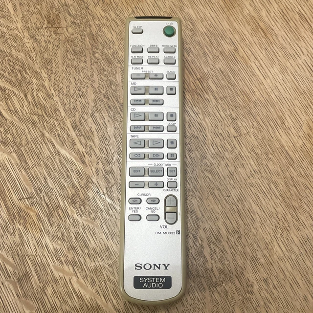 Télécommande Sony RM-MC33EL Pour Walkman MiniDisc MD – Officielle – Occasion