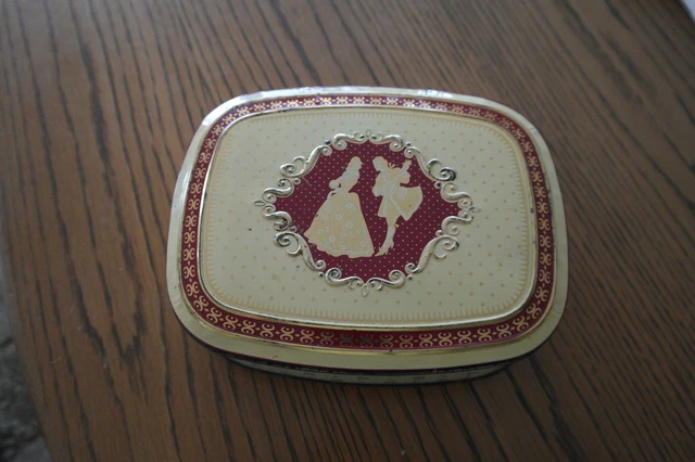 ALTE KAFFEEDOSE BLECHDOSE Eduschokaffee Dose Eduard Schopf Kaffeedose