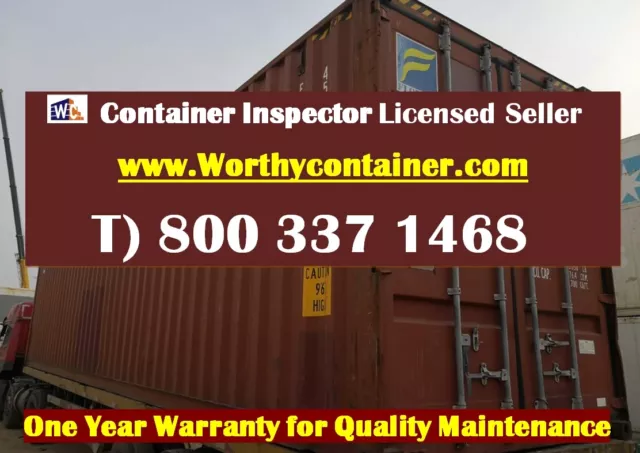 40ft' High Cube Shipping Container / 40ft HC Cargo Worthy in Newark, NJ, NY