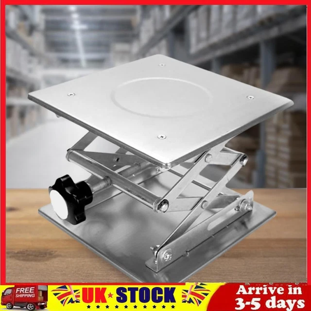 Platform Lab Table Riser MANUAL LAB JACK Scissor Stand Platform Laboratory Table Lift Corrosion ...