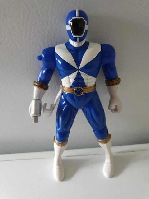 POWER RANGERS 1999 Lightspeed Rescue Blue Power Ranger Action Figure ...