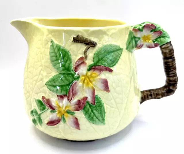 Vintage Carltonware Yellow Apple Blossom Milk Jug. Mid-Century. 12cm H