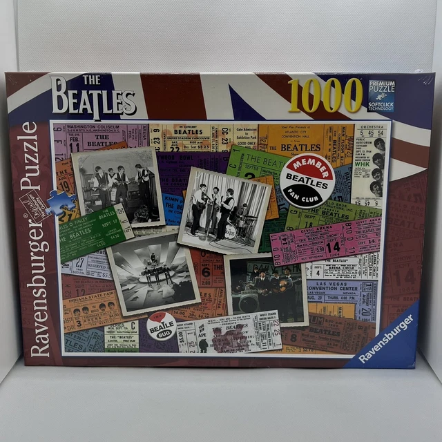 RAVENSBURGER THE BEATLES 1964 Puzzle 1000 Teile (197514) Musikband ...