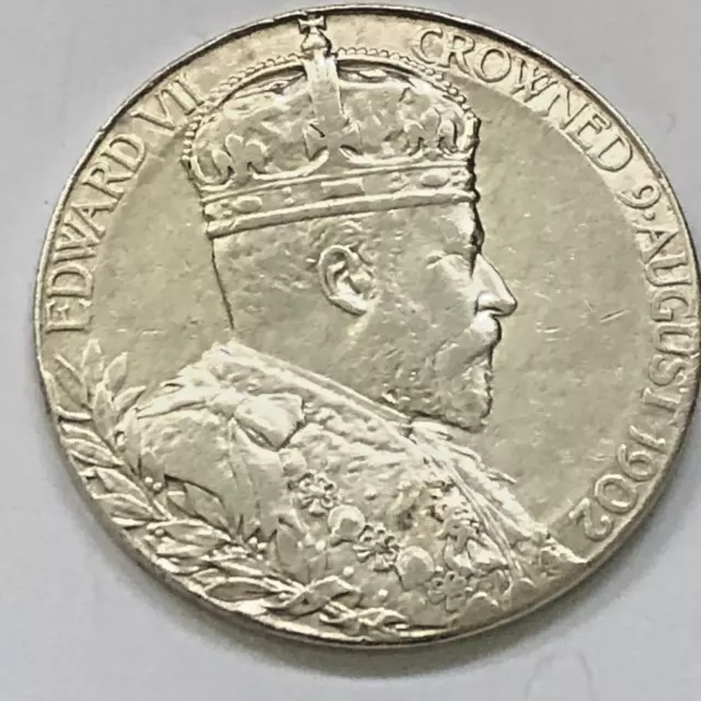 Edward VII Coronation medal 1902 Silver