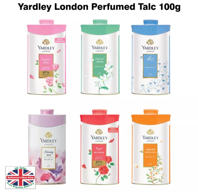 YARDLEY LONDON Talcum Powder 100g *BRAND NEW*