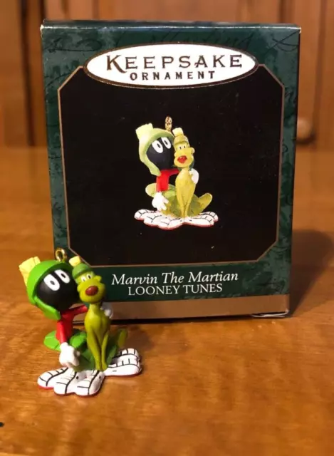 Marvin the Martian Miniature Hallmark 1998 Looney Tunes Keepsake Ornament