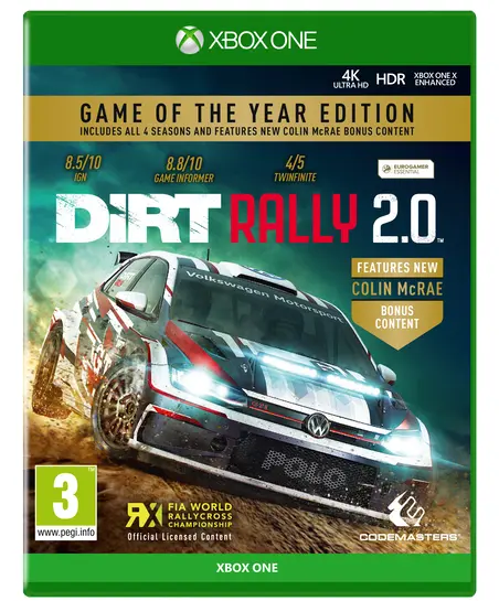 Dirt Rally 2.0 Game Of The Year Edition Xbox One Videogioco Italiano Corse Goty