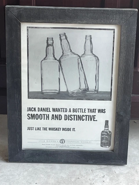 Jack Daniels advertising wall picture 19.5 inches  long