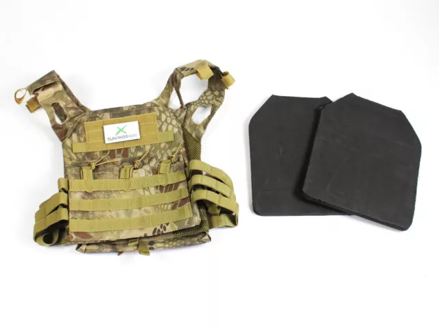 Slavikosway Chaleco de Plomos Tarn Camuflaje Incl. Tonto Paintball Entrenamiento