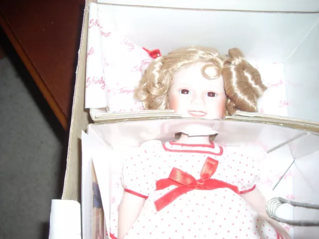 Shirley Temple Stand Up and Cheer Danbury Mint Dolls of the Silver Screen