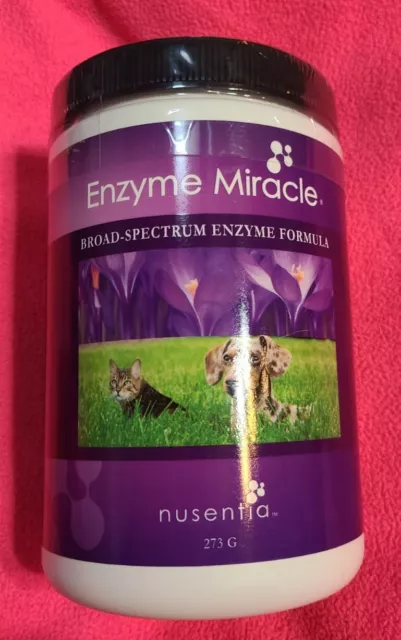 Enzymes for Cats & Dogs  Enzyme Miracle for Digestive Stress 273g Exp10/23 (P)