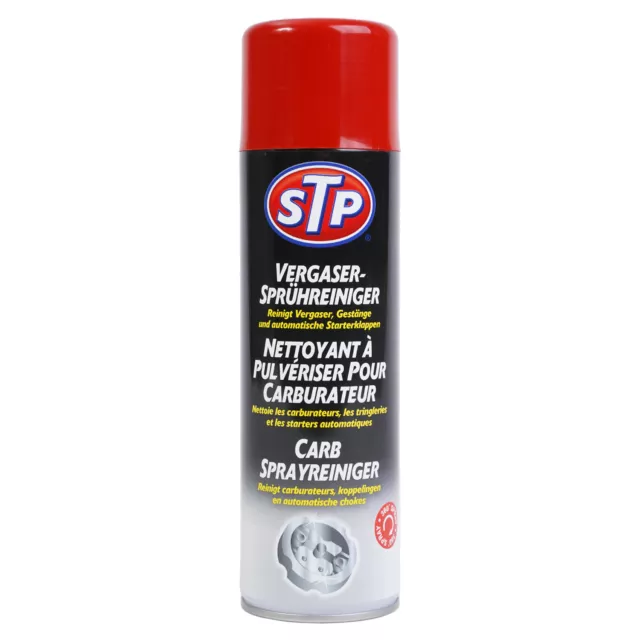 STP Carburetor Cleaner 500ml Throttle Cleaner Motor Cleaning Spray Choke