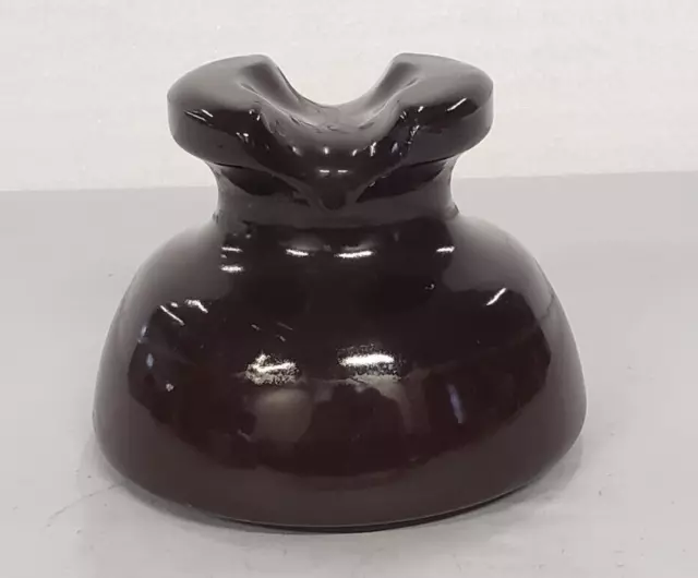 ⚡Vintage Medium Size "Locke" Top Rest Porcelain High Voltage Insulator ⚡