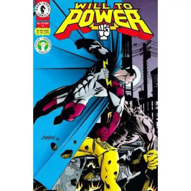 Will to Power #4 in Very Fine + condition. Dark Horse comics [f~