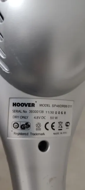 Aspirateur a main Hover sur batterie SP48DRB6011 3