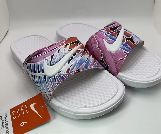 Nike womens benassi clearance iridescent jdi slide sandal