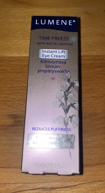 LUMENE TIME FREEZE Instant EYE LIFT Cream0.5 fl oz / 15 ml DISCONTINUED